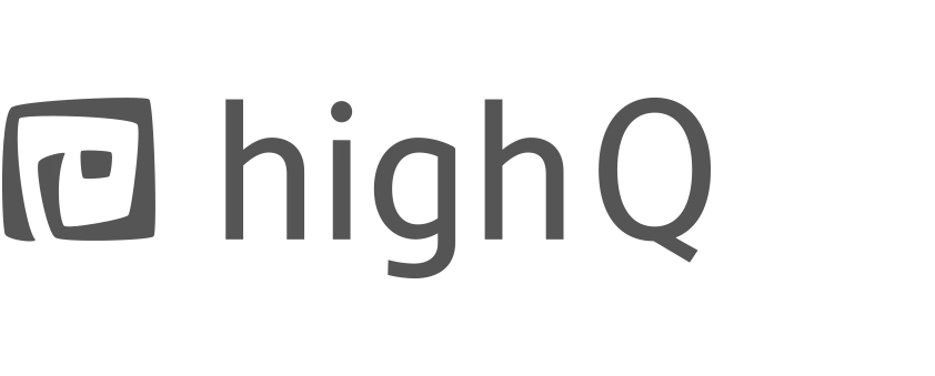 Logo highQ - Technischer Partner von Schwabenbund-Services